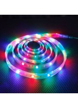 светодиодная лента влагозащищенная в силиконе 5050 IP 65 RGB 14,4 вт 60 диодов на метр 720lm